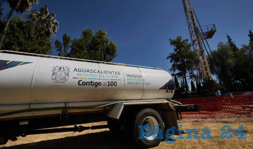 El Gobierno del Estado puso en marcha la construcción de un nuevo pozo de agua potable en Rincón de Romos