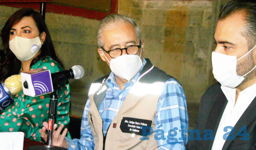 Enrique Ibarra, secretario de Gobierno de Jalisco, descartó que aplicar el botón de emergencia no fue “precipitado, ni improvisado, y se hicieron todos los anuncios pertinentes”; agregó que como autoridad, tienen la obligación de revisar todo aquello en lo que quedan a deber, como el manejo del transporte público/Foto: Francisco Tapia