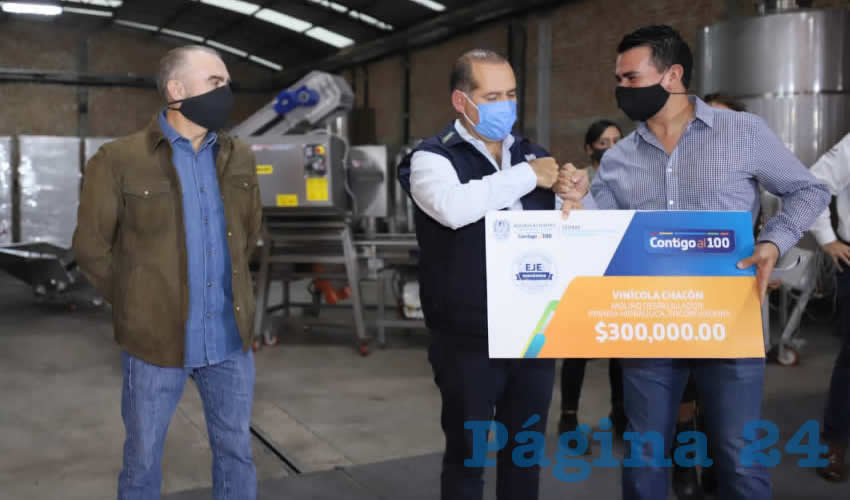 Mart&iacute;n Orozco puntualiz&oacute; que el programa de equipamiento e infraestructura fue creado para el fortalecimiento de las casas productoras de vino