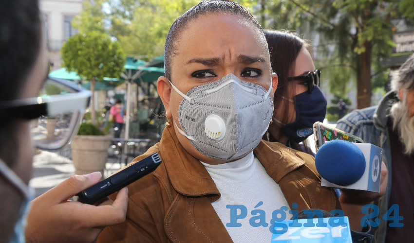 Natzielly Rodr&iacute;guez Calzada, diputada local (Foto: Eddylberto Lu&eacute;vano Santill&aacute;n)