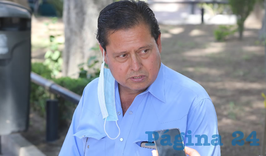 Felipe Hinojo Alonso, presidente de la Unión Campesina Democrática (Foto: Eddylberto Luévano Santillán)