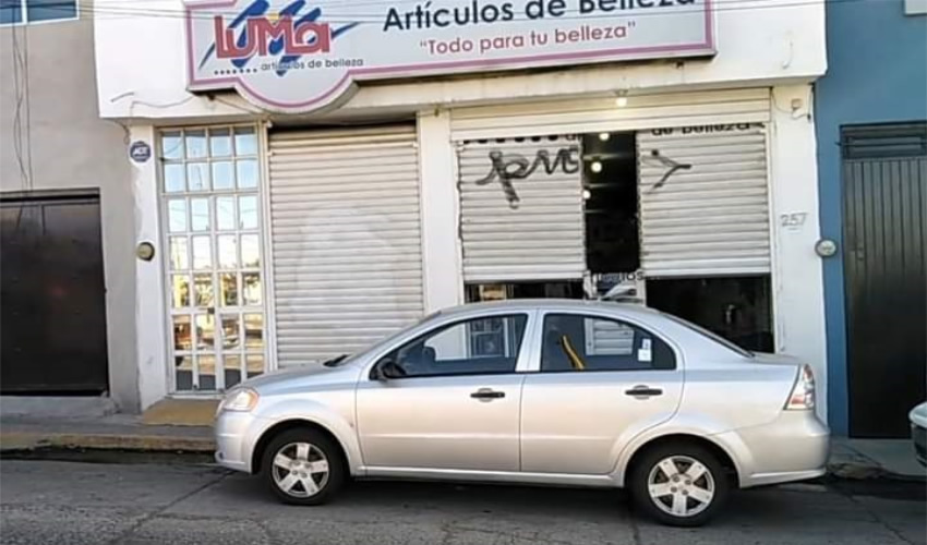 El comercio Luma, que fue visitado por dos pillos, uno de los cuales ya fue identificado por polic&iacute;as preventivos