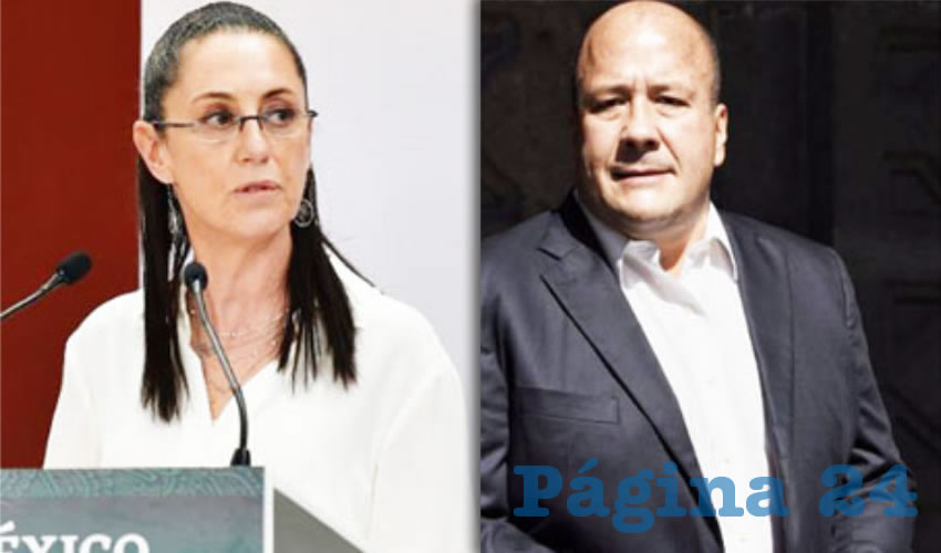 Claudia Sheinbaum y Enrique Alfaro. Foto: Benjamín Flores y Octavio Gómez