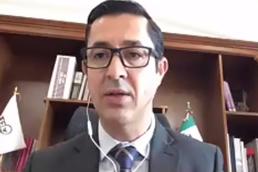 Luis Fernando Landeros Ortiz, consejero presidente del IEE 