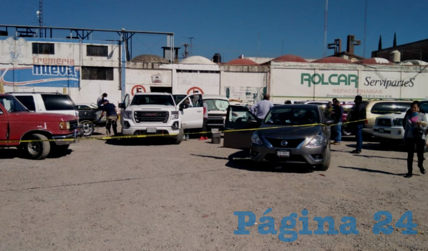 El atraco ocurrió en un estacionamiento en la parte posterior de Cremería Nueva y otros locales