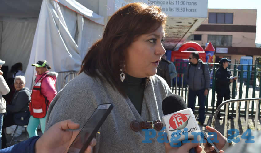 Katia Trejo Cárdenas, jefa del Departamento de Ecología y Medio Ambiente del ayuntamiento de Zacatecas (Foto: Archivo Página 24)
