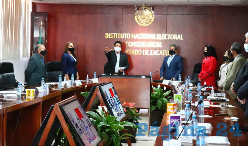 Matías Chiquito Díaz de León, vocal ejecutivo del INE (Foto: Merari Martínez Castro)