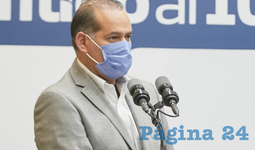El gobernador Mart&iacute;n Orozco Sandoval agradeci&oacute; la colaboraci&oacute;n de toda la sociedad y en especial al personal de salud para reducir los contagios