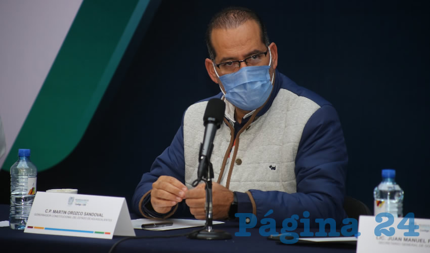 Martín Orozco Sandoval, gobernador del Estado (Foto: Eddylberto Luévano Santillán)