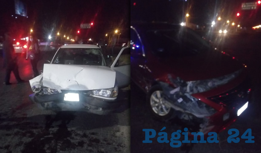 El percance ocurri&oacute; en el cruce de la carretera Panamericana con avenida Paseos de Aguascalientes