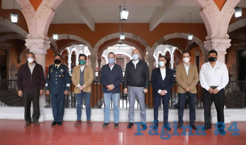 El gobierno de Aguascalientes, el Instituto Mexicano del Seguro Social y el Instituto de Salud para el Bienestar anunciaron acciones coordinadas para atender la emergencia sanitaria de COVID-19 en el estado
