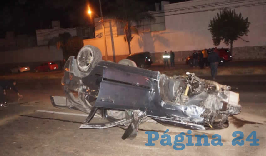 El percance ocurrió sobre la carretera federal 45 norte, a la altura del fraccionamiento Paso de Argenta