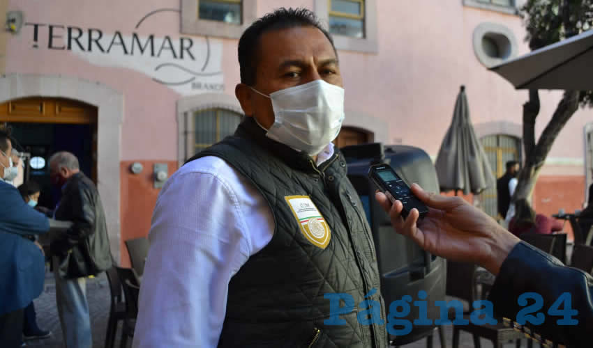 Ignacio Fraire Zúñiga, delegado estatal del Instituto Nacional de Migración (INM) (Foto: Archivo Página 24)