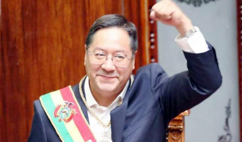Bolivia retomó la senda de la democracia tras la asunción de Luis Arce a la presidencia (Foto: Twitter @LuchoXBolivia)