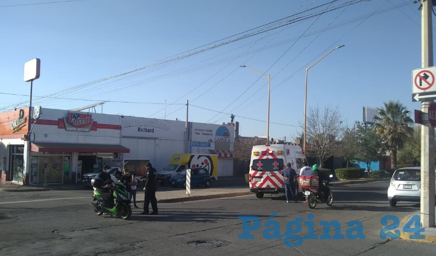 El uniformado, cuyo nombre permanece ocult&oacute;, caus&oacute; el desigual percance en el cruce de avenida Belisario Dom&iacute;nguez y calle Enrique C. R&eacute;bsamen