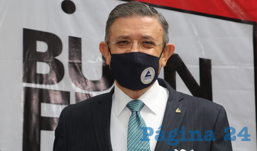 Humberto Martínez Guerra, presidente de la Canaco Servytur (Foto: Eddylberto Luévano Santillán)