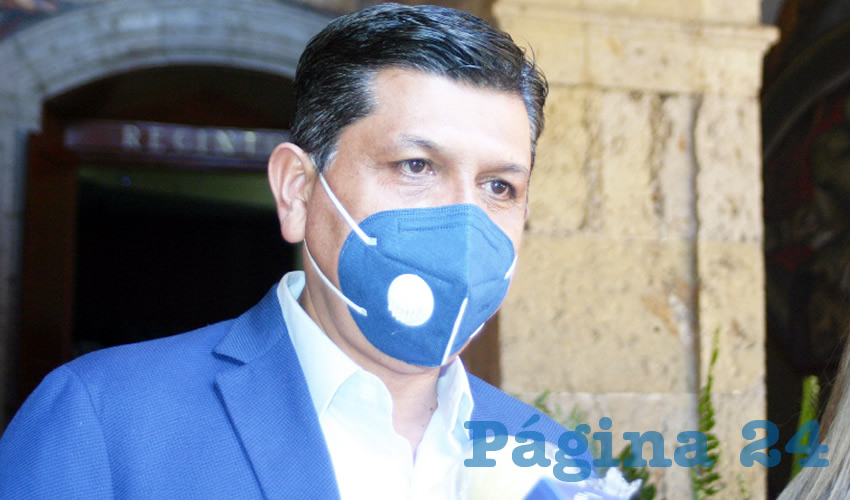 “Vamos a participar porque consideramos que es injusto el trato que se les está dando a los estados, no sólo a Jalisco sino a los estados en el país (…), sí vamos tomar las medidas que sean necesarias desde el Congreso”, explicó el diputado Gustavo Macías/Foto: Francisco Tapia