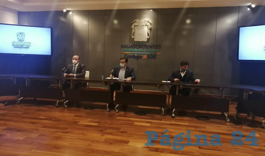 Conferencia de prensa de la Secretaría General de Gobierno
