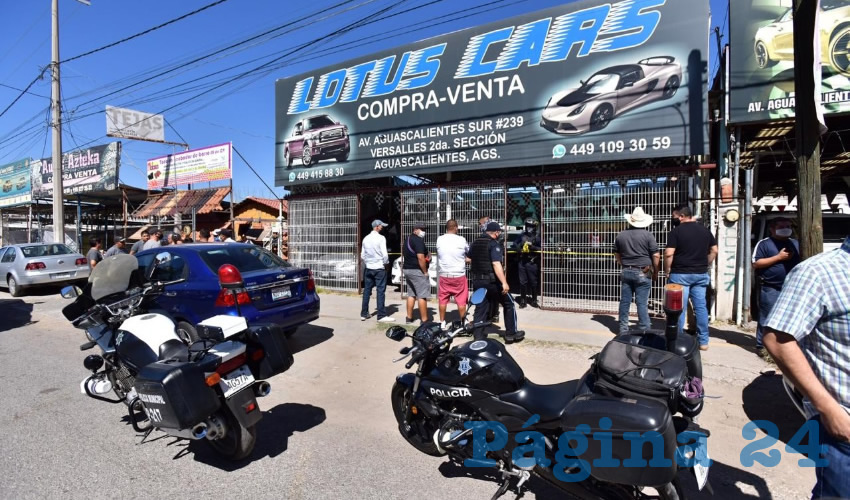 Jorge Alberto Hern&aacute;ndez Flores, que contaba con 37 a&ntilde;os, se mat&oacute; dentro de su negocio, Lotus Cars, situado en avenida Aguascalientes Sur 239