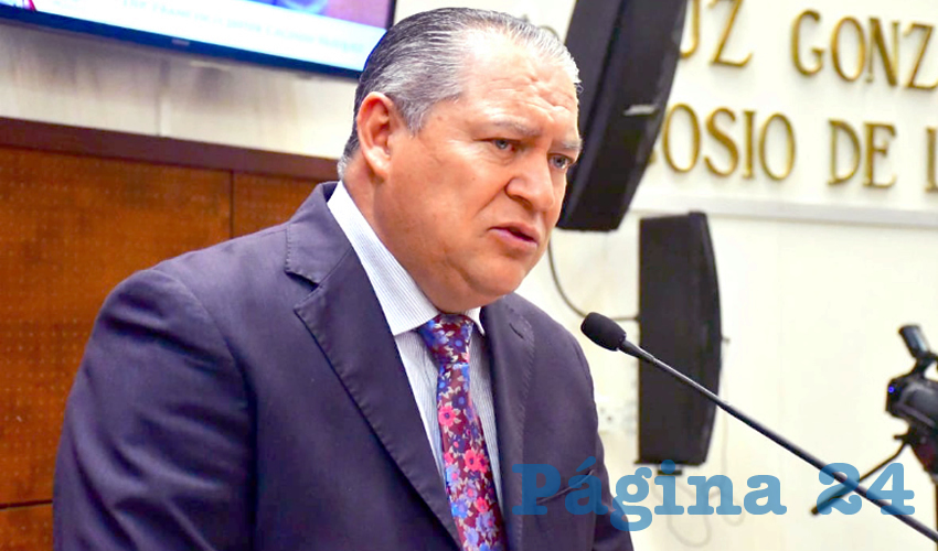Francisco Javier Calzada Vázquez, diputado local por el Partido Encuentro Solidario (PES) (Foto: Rocío Castro Alvarado)