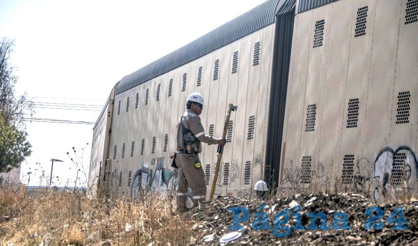Tren de la empresa Ferromex