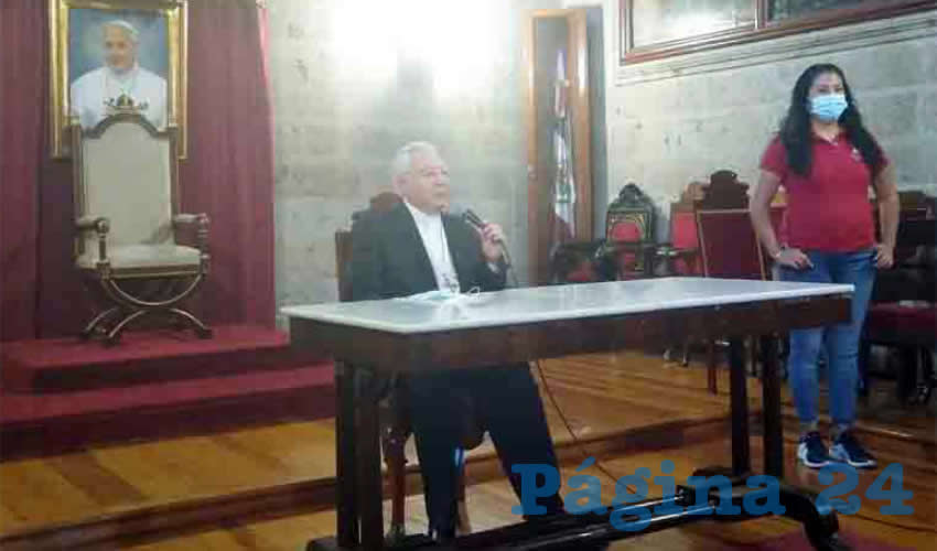 “Se considera grave que por esta relación política los ciudadanos tengamos que sufrir de alguna manera las consecuencias”, soltó Francisco Robles Ortega, cardenal de Guadalajara, sobre el golpeteo y amenazas lanzadas por el gobernador Enrique Alfaro hacia el presidente López Obrador/Foto: Elizabeth Ríos Chavarría