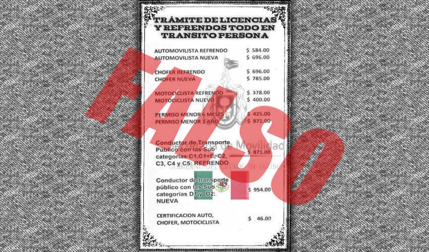 Con total desfachatez, publicaciones en grupos de ventas de redes sociales ofertan licencias de manejo y certificaciones de la Secretaría de Transporte del gobierno de Jalisco; urge que se investigue, porque a todas luces se trata de un engaño/Foto: Facebook