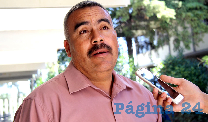 Rafael Rodríguez Quintero, miembro del Movimiento de Bases en Defensa del Issstezac (Foto: Archivo Página 24)