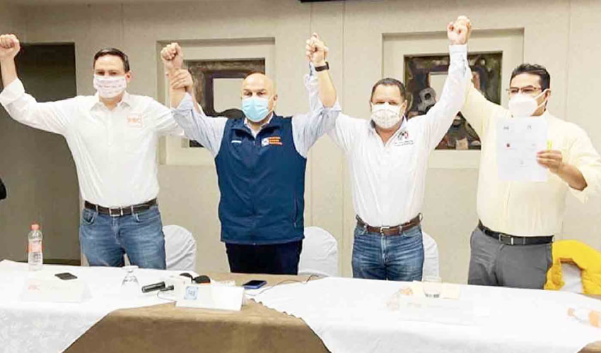 Se dio a conocer la conformación del Frente de Unidad para Baja California, cuyo objetivo es vencer a Morena en los comicios de 2021 (Foto: Especial)
