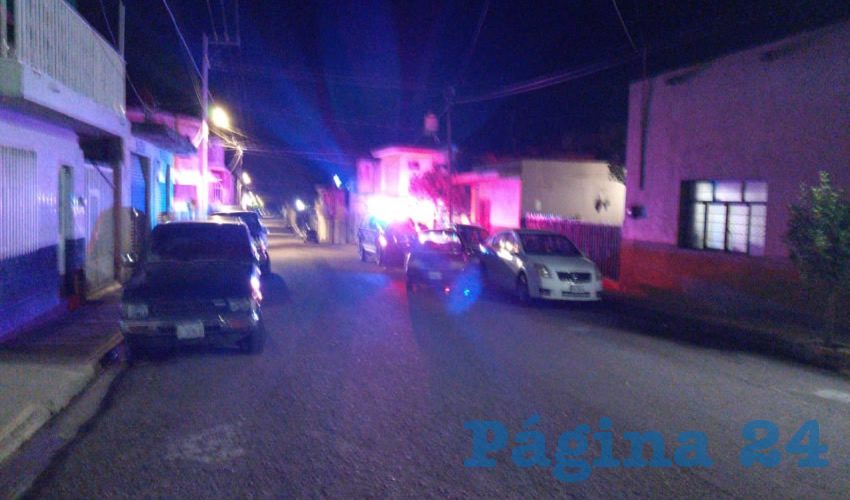 El percance ocurrió en el cruce de las calles Zaragoza e Irrigación, en Pabellón de Arteaga