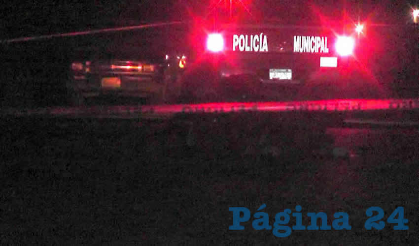 El arribo de la policía a la calle Las Campanas