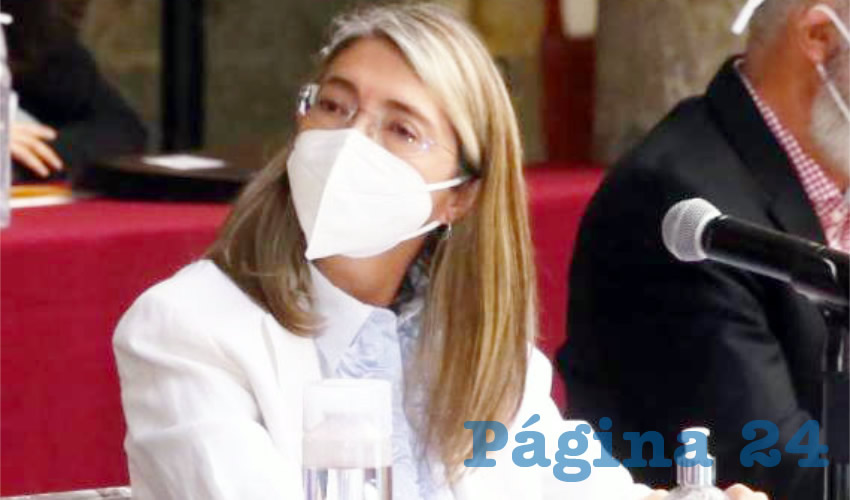 “Si nosotras entramos a la política para volvernos cómplices de ese pacto patriarcal, pues entonces flaco favor le hacemos a las demás”, señaló la legisladora por MC, quien llamó a sus homólogos a impugnar los nuevos lineamientos de la supuesta “paridad”/Foto: Francisco Tapia
