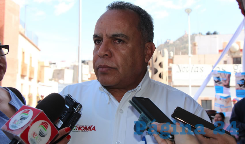 Cliserio del Real Hernández, titular del Servicio Nacional de Empleo (SNE) en Zacatecas (Foto: Archivo Página 24)
