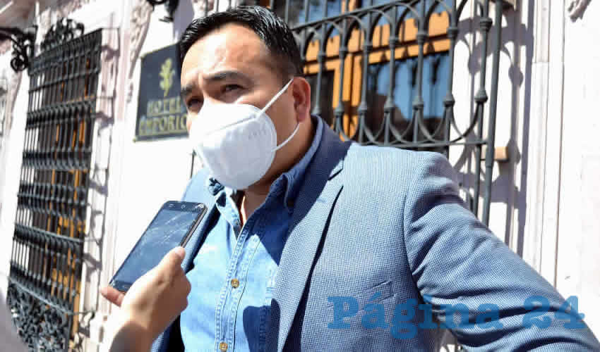 Jaime Flores Medina, secretario ejecutivo del Sistema Estatal de Seguridad Pública (Foto: Archivo Página 24)
