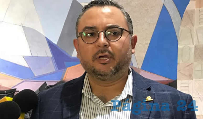 Alejandro Enríquez Suárez del Real, presidente estatal de la Confederación Patronal de la República Mexicana (Coparmex) (Foto: Archivo Página 24)
