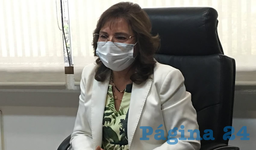 Gabriela Espinosa Castorena, magistrada presidenta del STJE (Foto: Archivo)