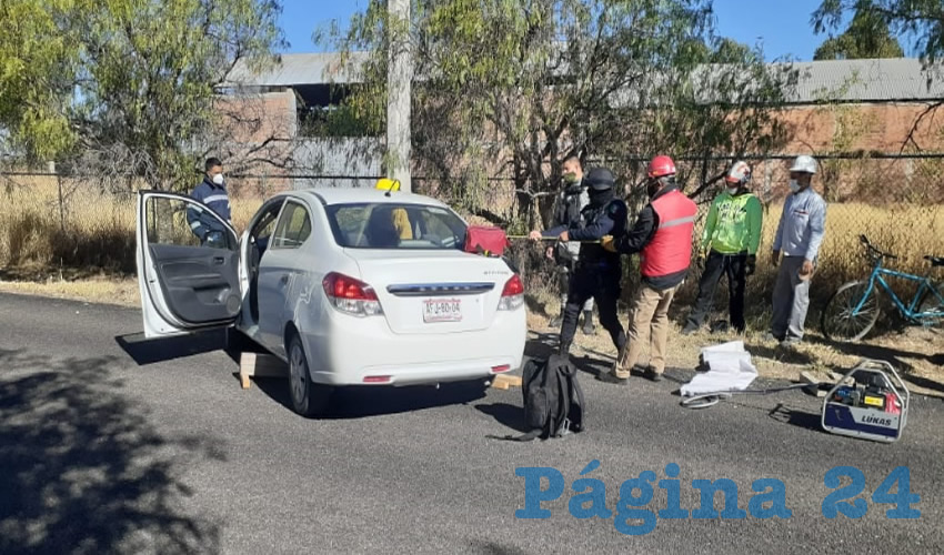 El percance ocurri&oacute; en la carretera estatal 103, que conduce al Ejido Montoro