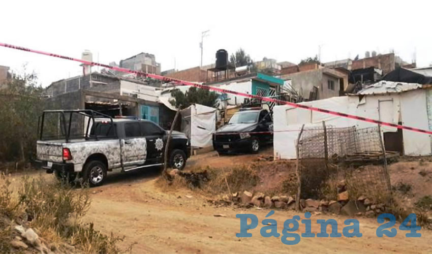 La zona fue acordonada por los policías
