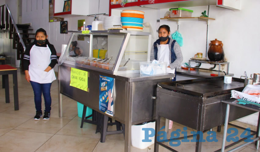Restaurante El Maizito Azul ofrece almuerzo para llevar