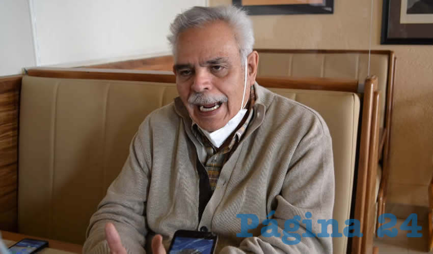 José Luis Medina Lizalde, exdirigente estatal del Movimiento Regeneración Nacional (Morena) (Foto: Archivo Página 24)