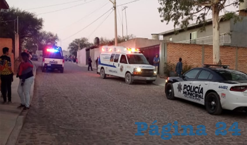 La tragedia ocurrió en una casa de avenida Las Américas, en Calvillito