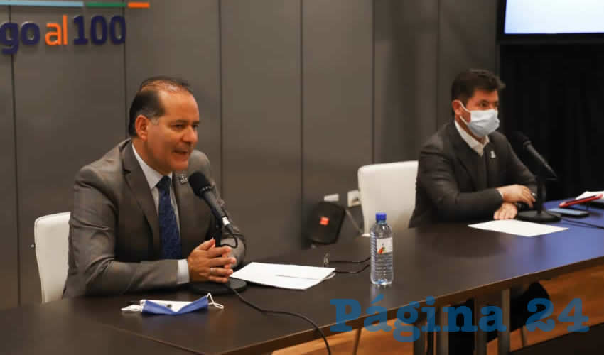 Mart&iacute;n Orozco Sandoval, gobernador del Estado 