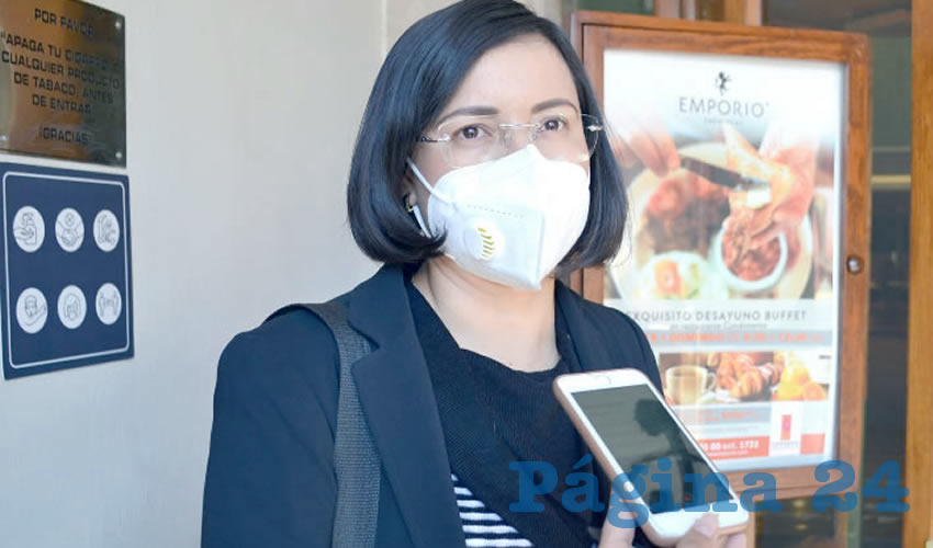 María de la Luz Domínguez Campos, presidenta de la Comisión de Derechos Humanos del Estado de Zacatecas (CDHEZ), (Foto: Archivo Página 24)