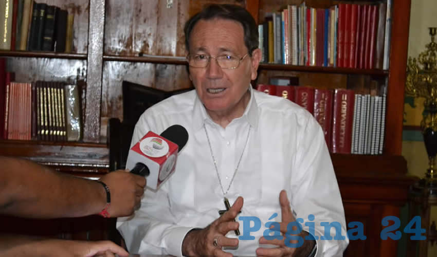Sigifredo Noriega Barceló, condenó el cruel asesinato de Sofía, menor fresnillense que fue reportada como desaparecida y días después fue encontrada sin vida con signos de tortura, caso que calificó como indignante hacia la menor y al pueblo que repudió el hecho (Foto: Archivo Página 24)