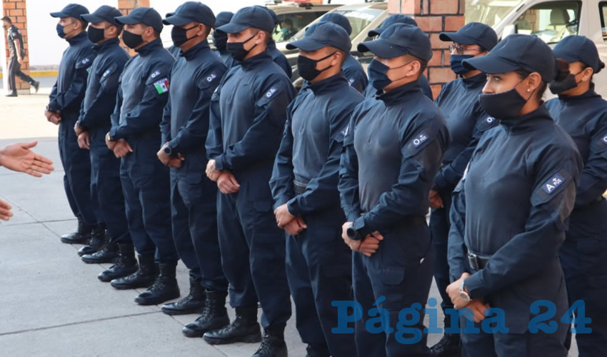 La Secretar&iacute;a de Seguridad P&uacute;blica del Estado se fortalece al contar con 60 nuevos polic&iacute;as que reci&eacute;n concluyeron el curso de formaci&oacute;n inicial
