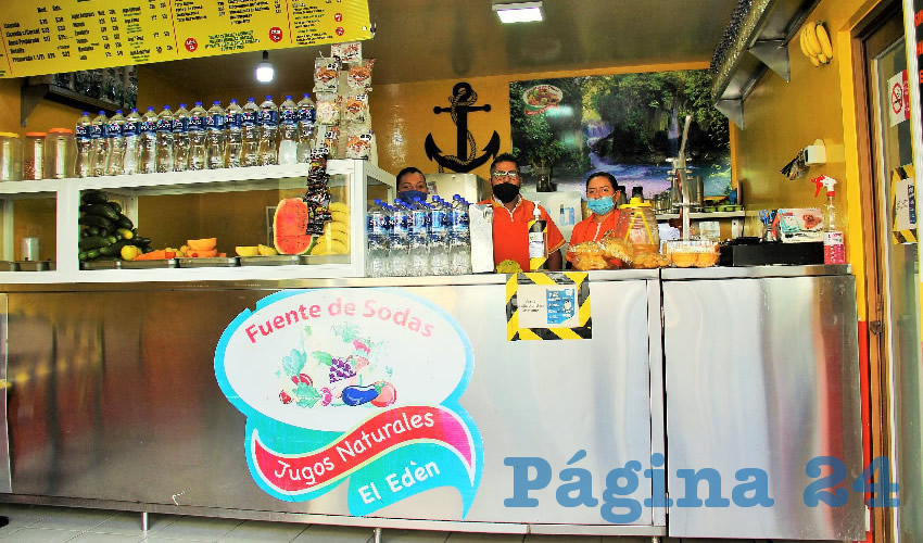 Fuente de Sodas El Ed&eacute;n ofrece almuerzo para llevar