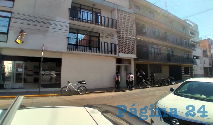 En un departamento de este edificio de la calle Libertad, se quitó la vida Moisés “N” “N”, de 61 años