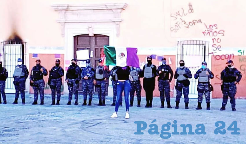 “Justicia para Sofía, justicia para Sofía”, clamaron a una sola voz (Fotos: Cortesía Vicka Lorea/Nantzin Zacatecas)