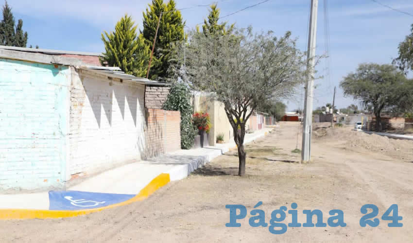 Estas obras se realizaron durante los primeros meses de la pandemia por COVID-19 reactivando la economía