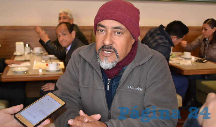 Fernando Arteaga Gaytán, dirigente de Morena en Zacatecas (Foto: Archivo Página 24)